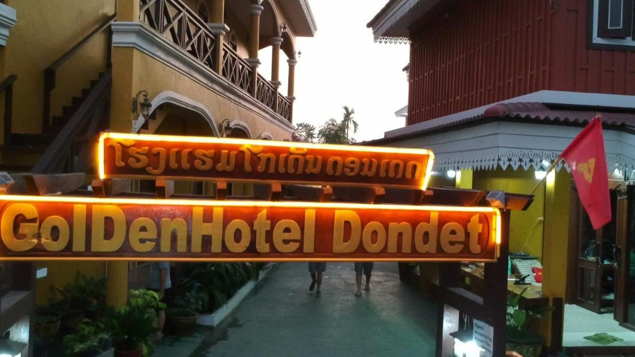 Golden Hotel Dondet Muang Không Exteriör bild